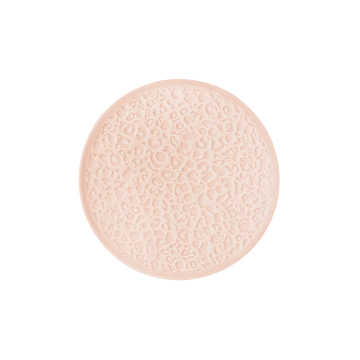 Teller flach 16,5 cm Vollrelief Nori Rosé uni