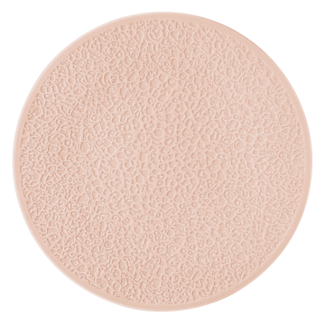 Teller flach 33 cm Vollrelief Nori Rosé uni