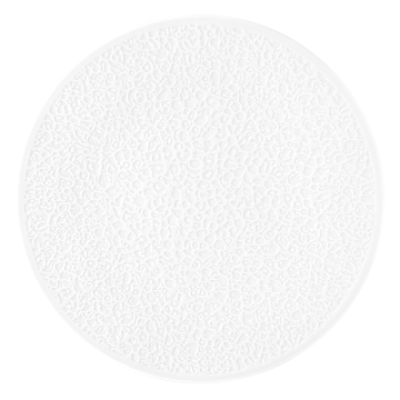 Teller flach 33 cm Vollrelief Nori weiß uni Teller flach 33 cm Vollrelief Nori weiß uni