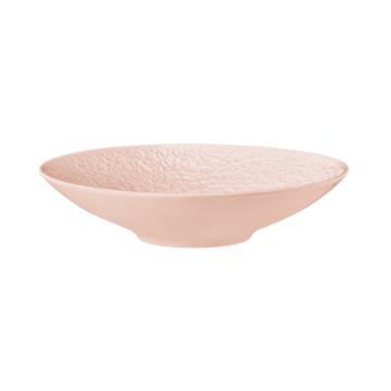 Coupschale rund 23 cm Vollrelief Nori Rosé uni