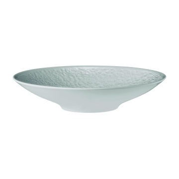 Coupschale rund 26 cm Vollrelief Nori Arktisblau light uni