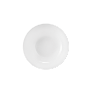 Müslischale 15 cm Relief Nori weiß uni