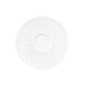 Kombi-Untere rd kl. 13,5cm Relief breit Nori weiß uni