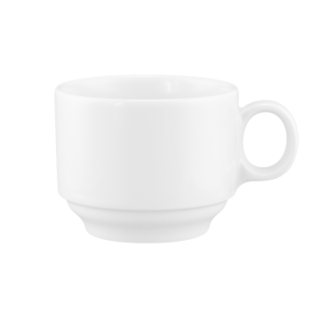 Obere zur Stapeltasse 0,20 l Sento weiß uni