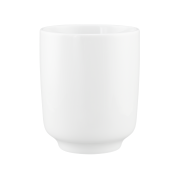 Becher ohne Henkel 0,40 l Sento weiß uni