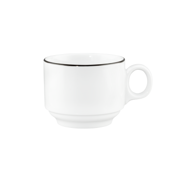 Obere zur Stapeltasse 0,20 l Sento Black Line 10933