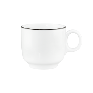 Becher mit Henkel 0,30 l Sento Black Line 10933