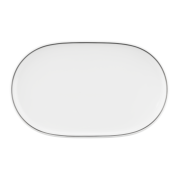 Teller/Platte oval 33x20 cm Sento New Black Line 10934