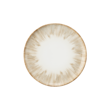 Teller flach 16 cm Sento Radiate Beige 58413