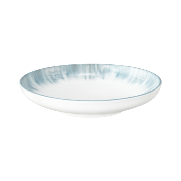 Plate deep 21 cm Sento Radiate Blue 58415