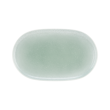 Teller/Servierplatte oval 33x20 cm Sento Home Aura mint 10910