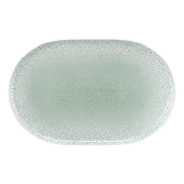 Teller/Servierplatte oval 38x24 cm Sento Home Aura mint 10910