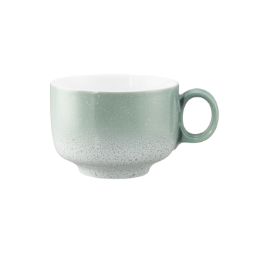 Milchkaffeeobertasse 0,35 l mit Henkel Sento Home Aura mint 10910