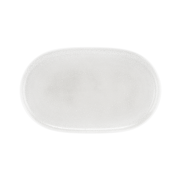 Teller/Servierplatte oval 33x20 cm Sento Home Aura white 10911