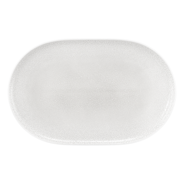 Teller/Servierplatte oval 38x24 cm Sento Home Aura white 10911