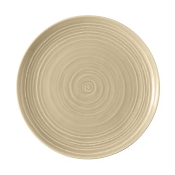 Frühstücksteller rund 22,5 cm Terra Sandbeige uni