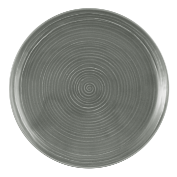 Speiseteller rund 27,5 cm Terra Perlgrau uni