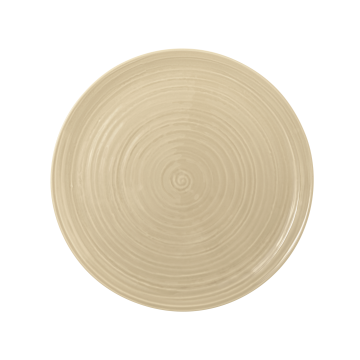 Speiseteller rund 31 cm Terra Sandbeige uni