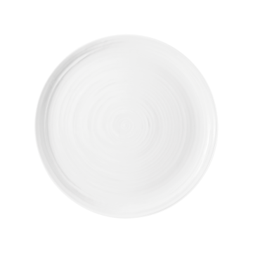 Speiseteller rund 31 cm Terra weiß uni