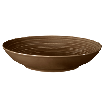 Pasta-/Coupteller tief 26 cm Terra Erdbraun uni