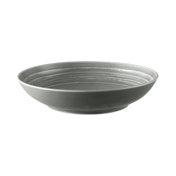 Suppenteller rund 21 cm Terra Perlgrau uni