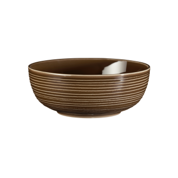 Foodbowl 20 cm Terra Erdbraun uni