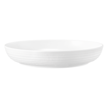 Foodbowl 28 cm Terra weiß uni