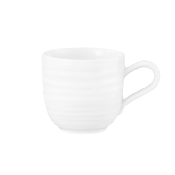 Espressoobertasse 0,09 l Terra weiß uni