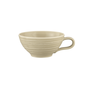 Teeobertasse 0,14 l Terra Sandbeige uni