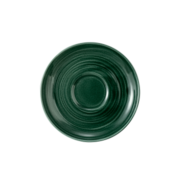 Teeuntertasse 13,5 cm Terra Moosgrün uni