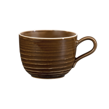 Kaffeeobertasse 0,26 l Terra Erdbraun uni