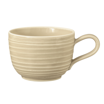 Kaffeeobertasse 0,20 l Terra Sandbeige uni