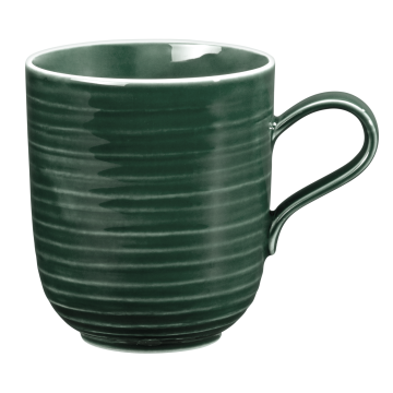 Becher mit Henkel 0,40 l Terra Moosgrün uni
