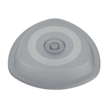 141O Deckel FY_TELLER_3EC_034 grau-tran. Variosyst uni 3