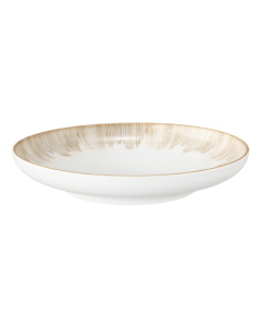 Plate deep 25 cm Sento Radiate Beige 58413