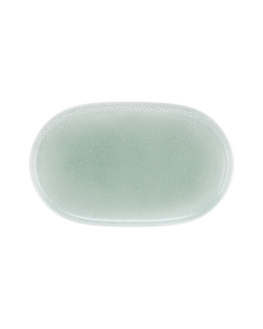 Teller/Servierplatte oval 33x20 cm Sento Home Aura mint 10910