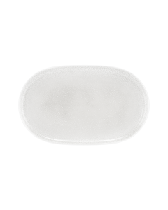 Platter oval 33x20 cm Sento Home Aura white 10911