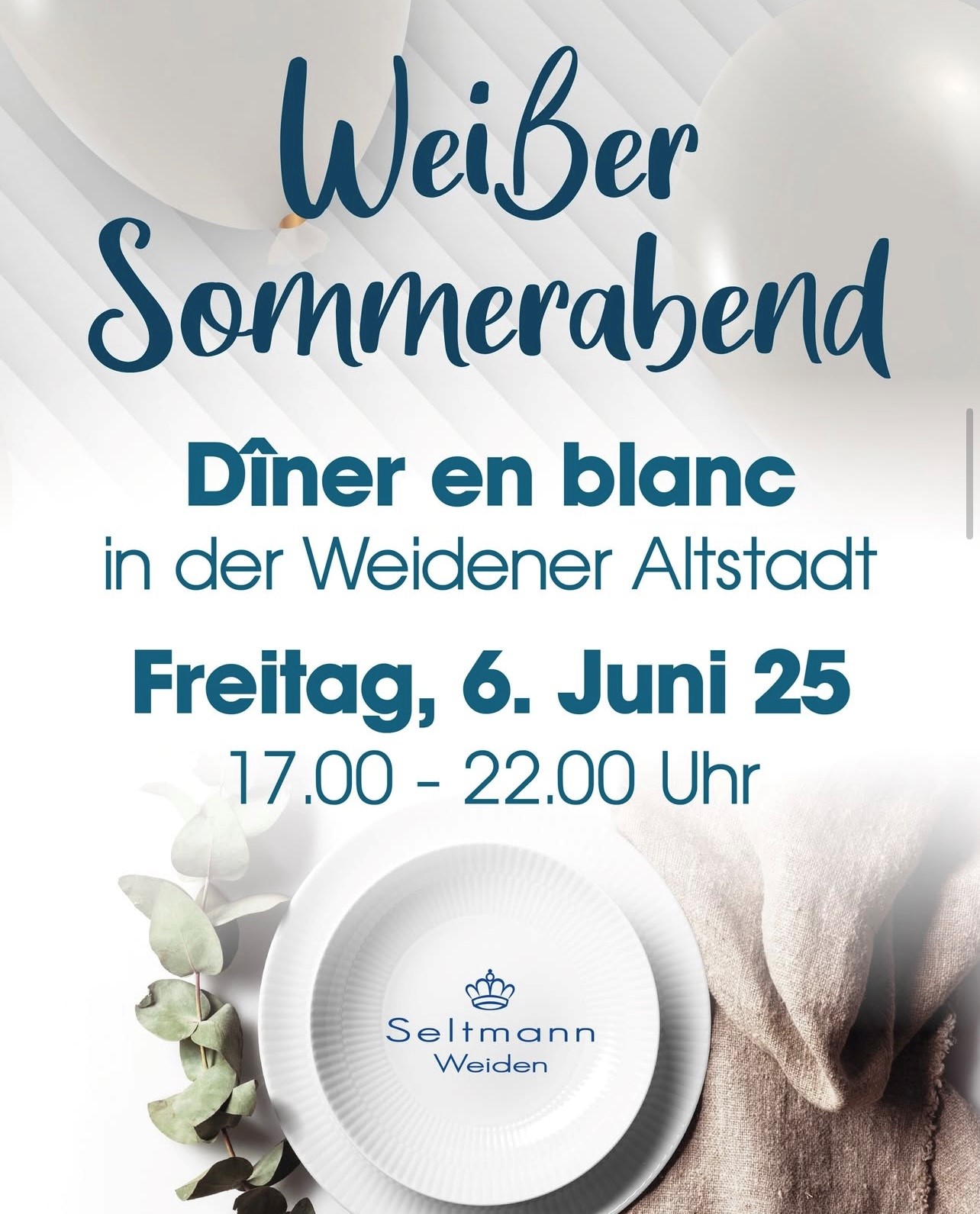 Stilvoller Genuss unter freiem Himmel: Weißer Sommerabend am 6. Juni 2025 Test